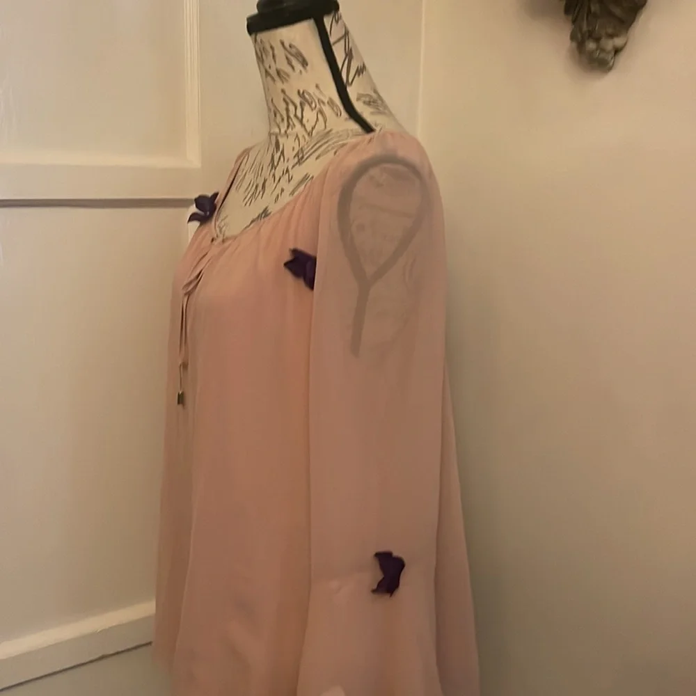 Long sleeve pink blouse - Picture 3 of 12